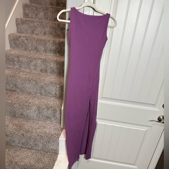 SUSANA MONACO Low Back Tank Maxi Dress Grape Jam Purple - Picture 5 of 11